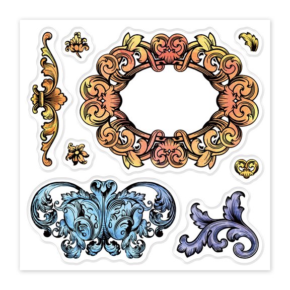 1 pc PVC Sakura Stamp for DIY Scrapbooking Others 100x100mm for DIY