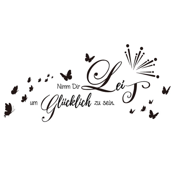 1 pc PVC Wall Stickers Rectangle for Home Living Room Bedroom Decoration Butterfly Pattern 770x390mm