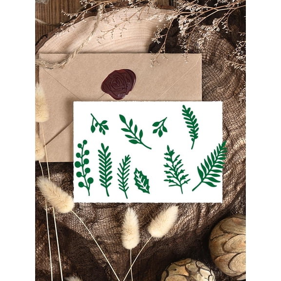 1 pc Plant Theme Carbon Steel Cutting Dies Stencils for DIY Scrapbooking Photo Album Decorative Embossing Paper Card Leaf 124x107x0.8mm