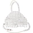 thumbnail image 1 of 1 pc Plastic Sequin Body Chain for Women Sexy Beach Bikini Circular Dress Silver 830mm, 1 of 8