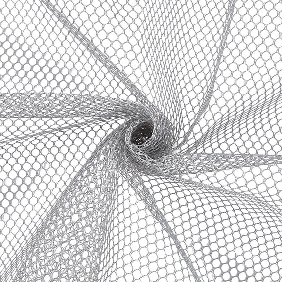 1 pc Polyester Mesh Fabric Clothing Accessories Gray 1500x750x0.5mm for DIY