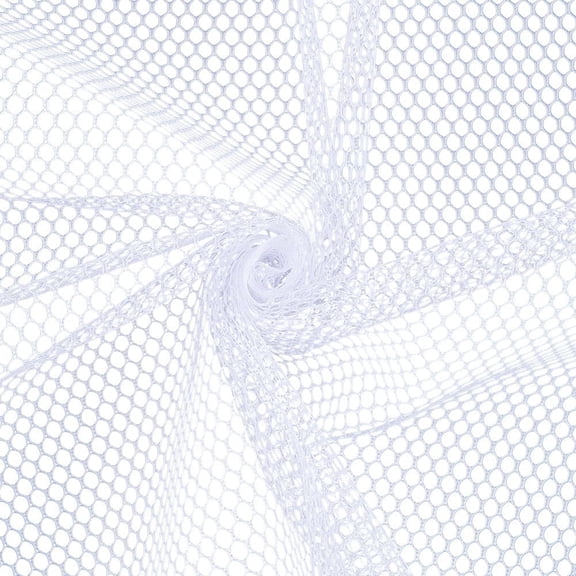1 pc Polyester Mesh Fabric Clothing Accessories White 1500x750x0.5mm