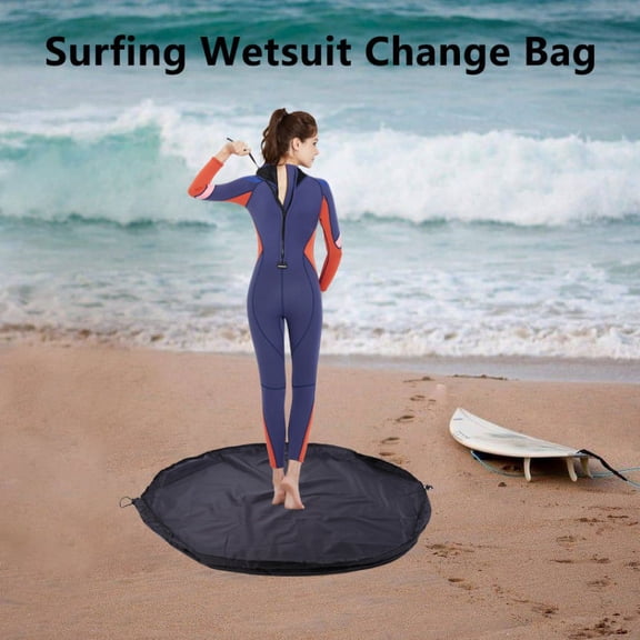 1 pc Portable Durable Waterproof Surf Wetsuit Changing Mat Storage Pouch Dry Drawstring Bag