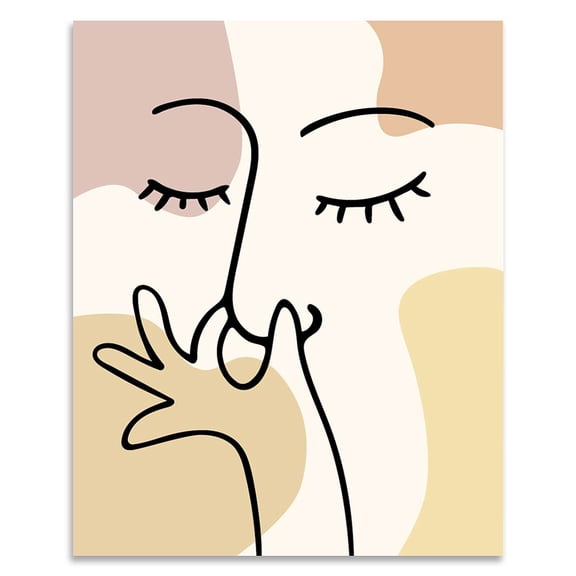 1 pc Rectangle with Face Pattern Paper Party Decoration Nose 350x280mm