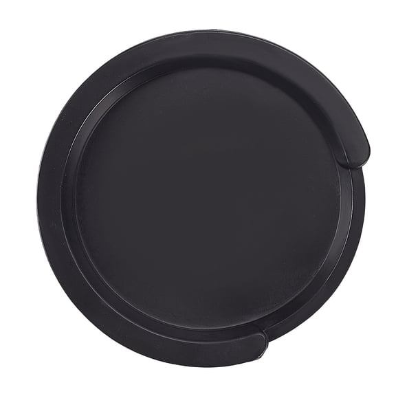 1 pc Rubber Sound Suppressor Cap Guitar Sound Hole Cover Round Black 92x11mm