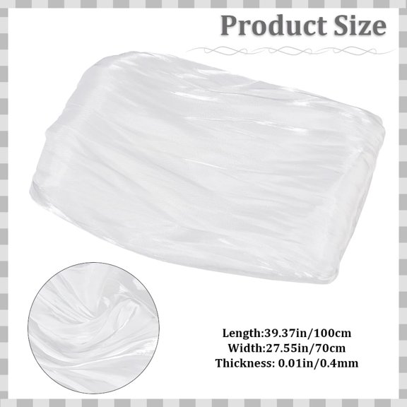 1 pc Satin Photography Props Fabric for Photo Background Decorations White 1000~1040x710~730x0.4mm