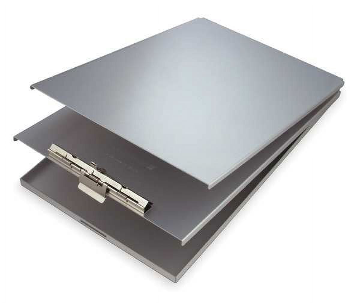 1 pc, Saunders 8-1/2" x 14" Portable Storage Clipboard, Silver