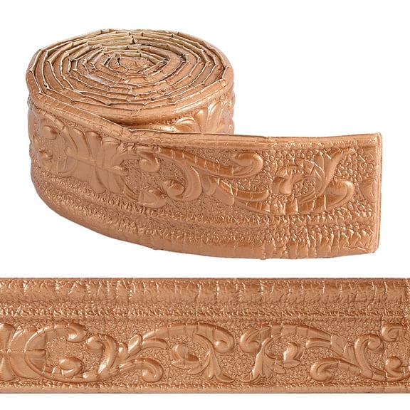 1 pc Self-Adhesive PE Contact Paper Wall Stickers for Shelf Liner Dresser Drawer Locker Sienna 2300x80x4mm