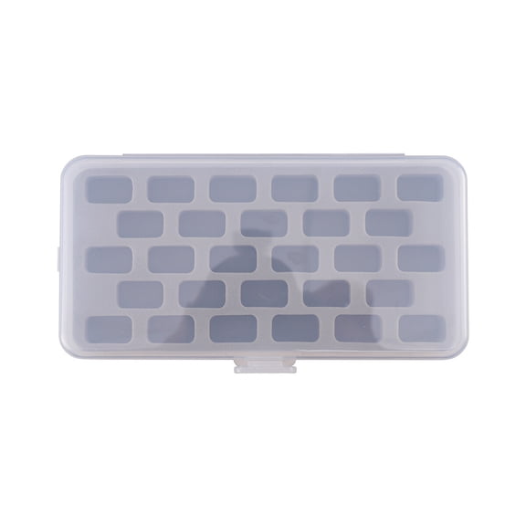 1 pc Plastic Bobbin Case with Sponge for Storing Sewing Bobbins