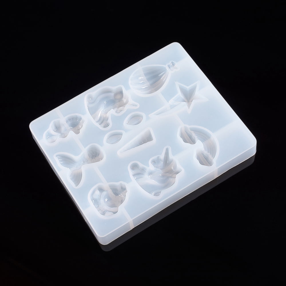 1 pc Silicone Molds Resin Casting Molds For UV Resin Epoxy Resin ...