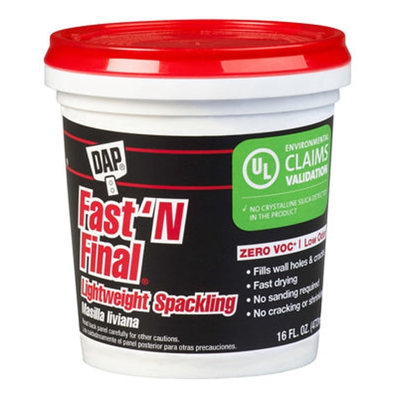 Dap Spackling Light 16Oz (Pack Of 12)