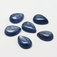 thumbnail image 1 of 1 pc Teardrop Natural Kyanite/Cyanite/Disthene Cabochons 14x10x4.5~5mm, 1 of 2