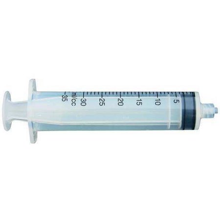 1 PK ZoroSelect Dispensing Syringe, 50 mL, Manual, Luer Lock, High Density Polypropylene, Translucent, 10 Pack