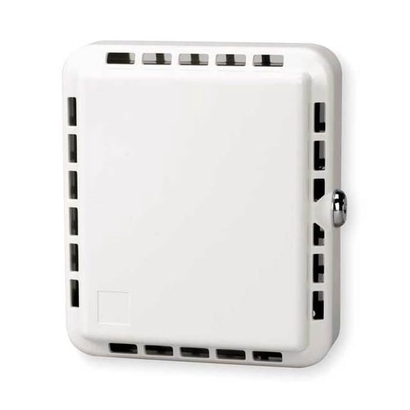 Universal Thermostat Guard, Off-White, Plastic 4E647