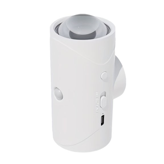 1 pc smart RGB night light with 7 fixed colors and gradient lighting effects for magnetic mounted induction night lights in bedrooms, bathrooms and courtyards
