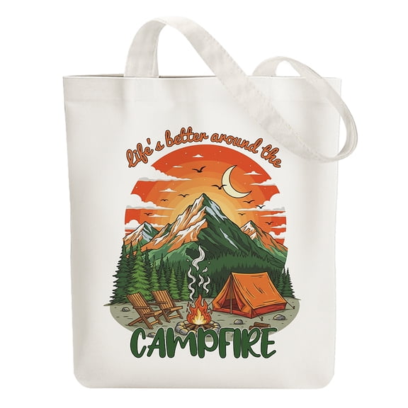 1 pcCanvas Tote Bag Reusable Cotton Bag for Women Large 14.96"x 15.74" Cloth Shoulder Bags with Zipper Pockets