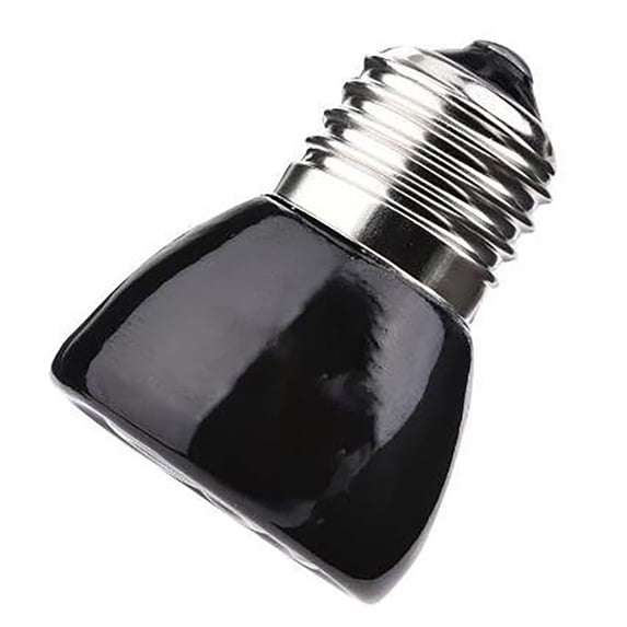 1 pcs 110V/220V Black Far Infrared Ceramic Material for Turtle,Lizard,Chicken Pet Brooder Heating Lamp Reptile Lamp Pet Warmer Bulb 25W 110V