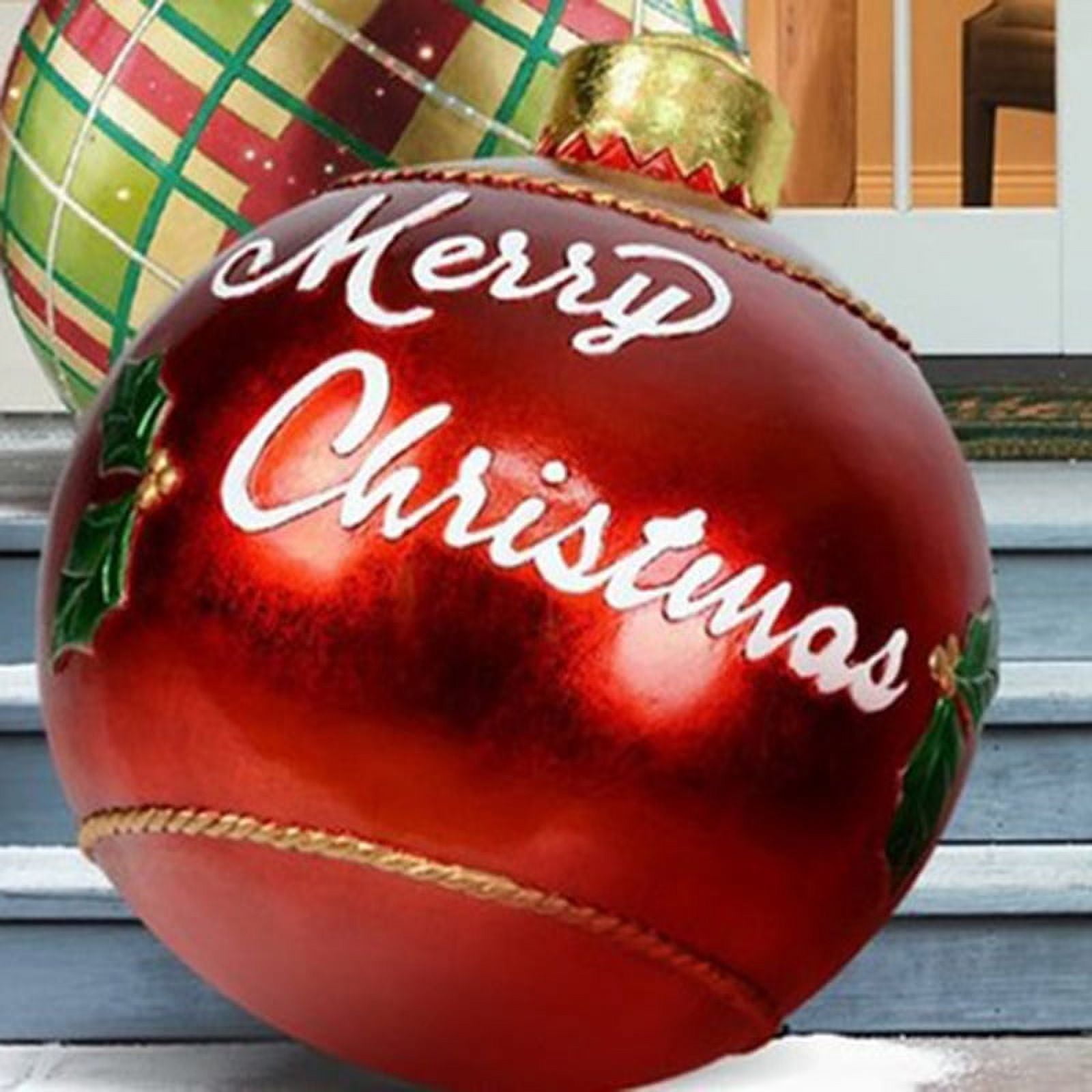 1 pcs 23.62" Extra Large Size Outdoor Christmas Ornaments, Oversized