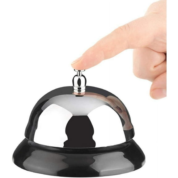 1 pcs Desk Bell Call Bell Service Bell Bellhop Bell, Pleasant Sound Durable Anti Rust
