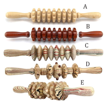1 pcs Gym Sports Full Body Muscle Massager Wood Roller Stick Trigger Point Recovery Tool Deep Relax Gear Massage Stick