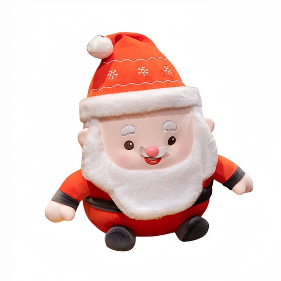 1 pcs Santa Plush Toy Soft Stuffed Animal Festival Birthday Gift 11.8 Inches