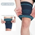 thumbnail image 1 of 1 pcs Thigh Guard Protector Leg Support Compression Bandage Adjustable Sleeve, 1 of 7