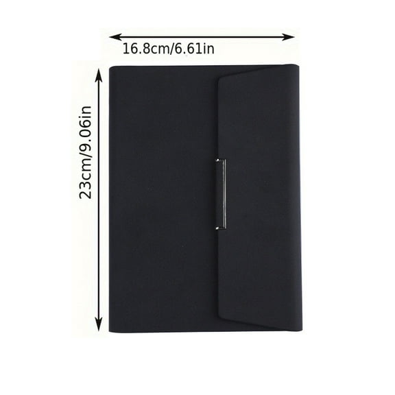 1 pcs Tripfold Refillable Leather Notebook Hardcover Notebook for Business,Travel,Work and Home Writing,A5 Paper 200 pages Lined Paper Hardcover Executive Notebooks with Pen Loop