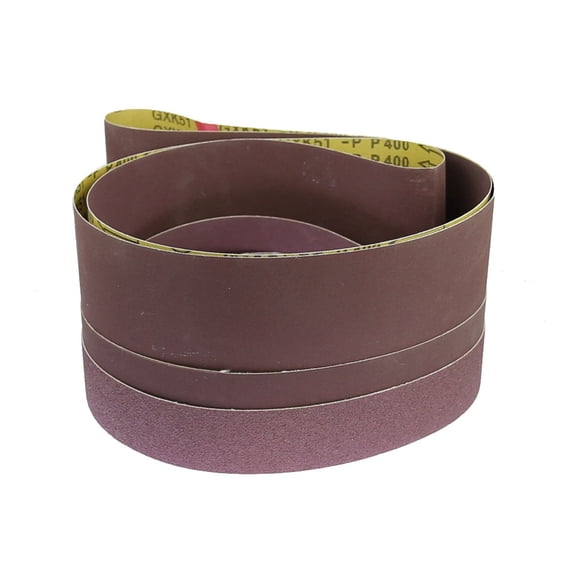 Excel 5-Piece Grit Belts - 80 Grit Sanding Belts, Grey, For Detail Sanding Sticks