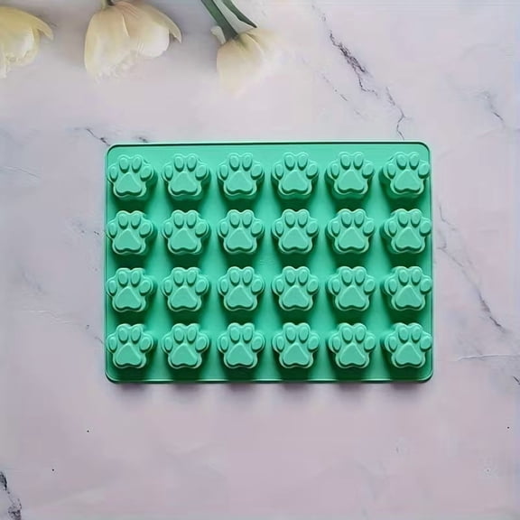 1 piece 24 cavity silicone cat claw shape cake Chocolate Candy Molds mold kitchen handmade candy jelly pudding mold baking tools