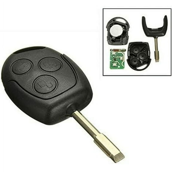 1 piece 3 buttons 433 MHz remote entry key FOB for Ford/Mondeo/fiesta/focus/KA transit