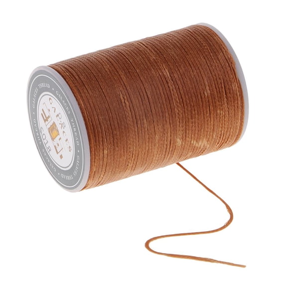 1 piece Durable 0.8mm Leather Waxed Thread Polyester Cord String for DIY