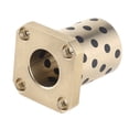 thumbnail image 1 of 1 piece Graphite copper bearing set, the inner diameter 25mm x outer diameter is 40mm x height 112mm/side diameter 62mmx thickness 9mm., 1 of 5