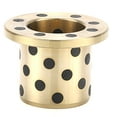 thumbnail image 1 of 1 piece Graphite copper bearing set, the inner diameter 35mm x outer diameter is 44mm x height20mm/side diameter 65 mmx thickness 5mm., 1 of 5