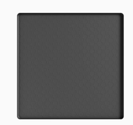 1 piece - Mini refrigerator anti-slip silicone mat, water dispenser floor mat, anti-stain mat, anti-drip tray, fryer mat, countertop protective cover