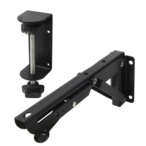 1-piece Sliding Desk Extension Plate Support Clipon Keyboard Tray Hand Rest