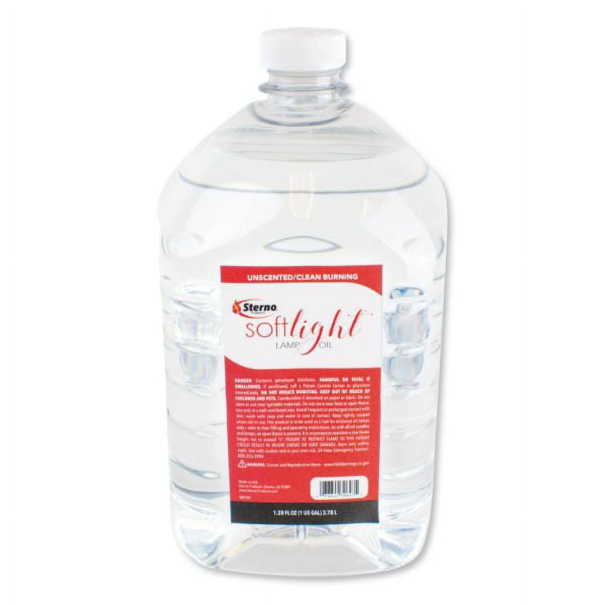 Soft Light Liquid Wax Lamp Oil, Clear, 1 gal Bottle, 4/Carton Soft Light Liquid Wax Lamp Oil, Clear, 1 gal Bottle, 4/Carton