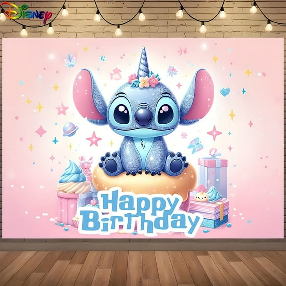 1 piece  birthday party background banner - High-quality polyester decoration, suitable for indoor celebration events, winter, New Year, Easter, Thanksgiving, gifts