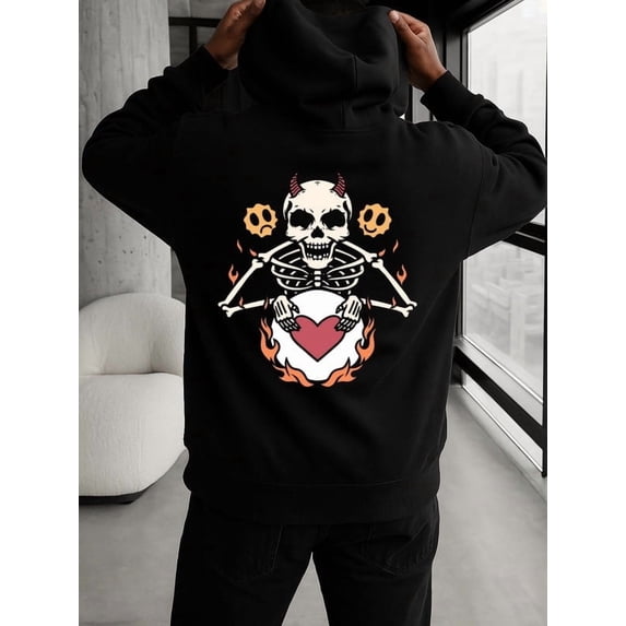 1 piece hoodies funny hoodies for men machine washable black Drawstring Comfortable Oversized Hooded Pullover Sweatshirt For Winter Casual Daily Wear autumn elegant aesthetic spring C