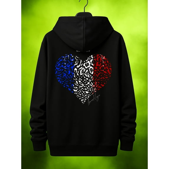 1 piece hoodies & sweatshirt hoodies mens sweater hoodie black Sporty Athletic Hoodie For Fall & Winter Breathable stretch fabric, crew neck long sleeve sweatshirt suitable for autumn outdoor sports