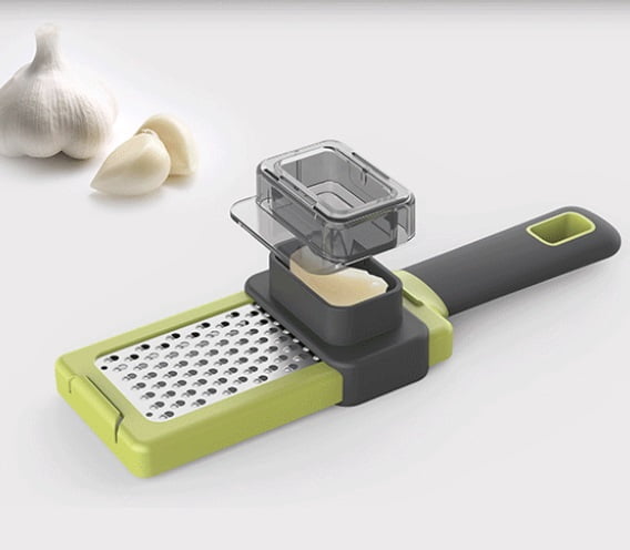 1 piece manual garlic press grinder household multifunctional kitchen gadget vegetable cutter garlic masher garlic masher