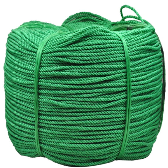 1 piece nylon plastic braided rope M14x50m for bundling clothesline truck bundling, etc.