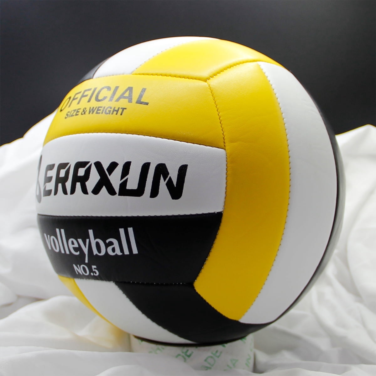 1 piece of classic durable plus type machine sewn No. 5 volleyball, the best sports companion for adults/beginners.