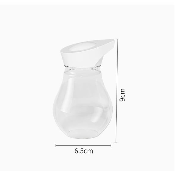 1 piece of non-oil kitchen special glass oil pot oil bottle household vinegar bottle sesame oil tank seasoning repackaging soy sauce bottle small