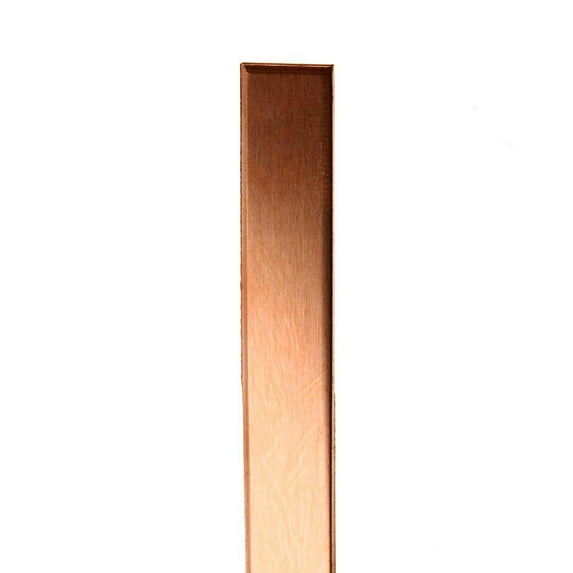 1 pieceT2 Purple Copper Solid Cu Flat Bar ,Thickness: 8mm; Width: 50mm; Length: 100mm.