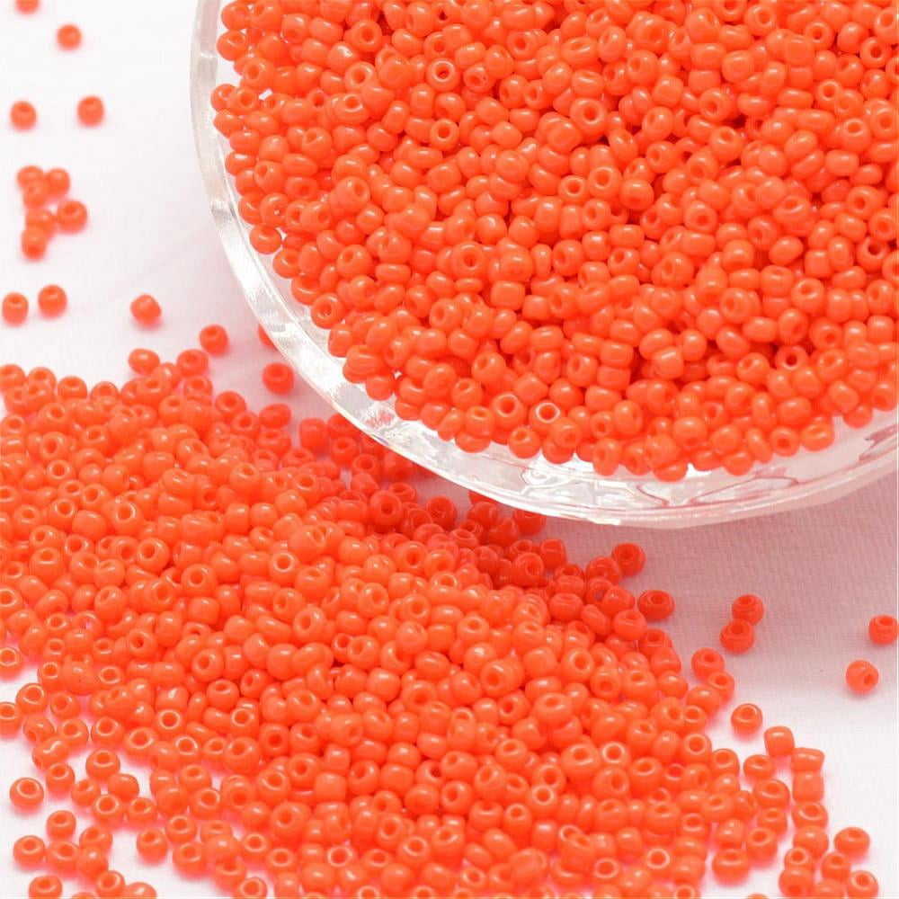 Czech Glass Seed Beads 6/0, Transparent Green Blue Rainbow Luster - UK