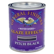General Finishes Glaze - Pitch Black - Pint