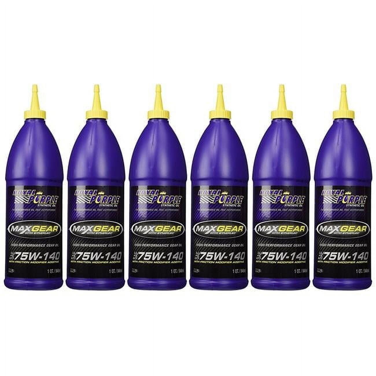 1 qt 75W140 Max-Gear Synthetic Gear Lube Oil - Case of 6