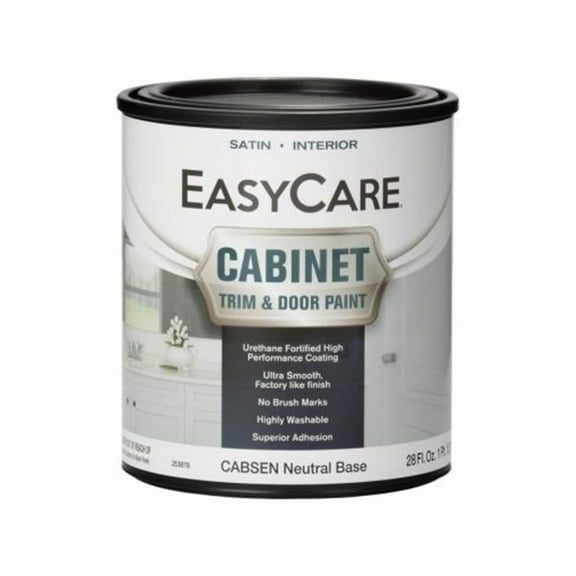 1 qt. Neutral Base Acrylic Polyurethane Cabinet Door & Trim Paint, Stain Finish