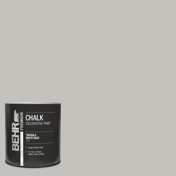 1 qt. #PPU18-10 Natural Gray Interior Chalk Decorative Paint