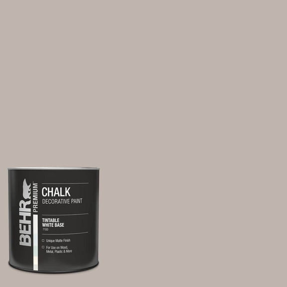 1 qt. #PPU18-12 Graceful Gray Interior Chalk Decorative Paint